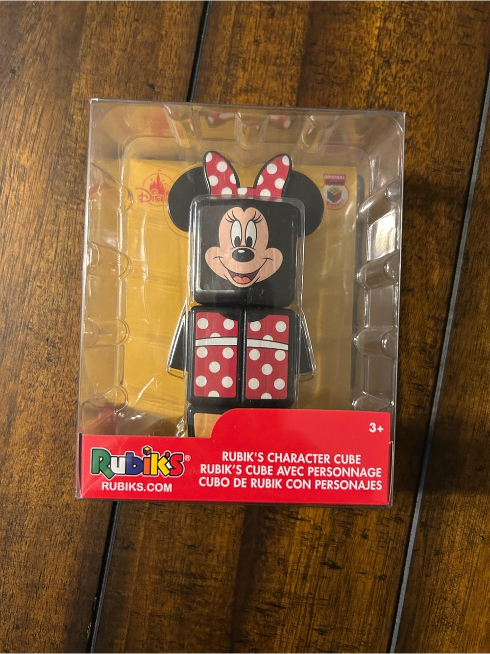 Disney Minnie Mouse Rubik’s Character Cube - Red, Black & White